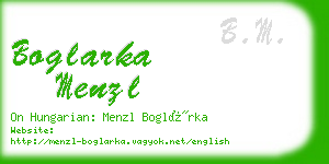 boglarka menzl business card